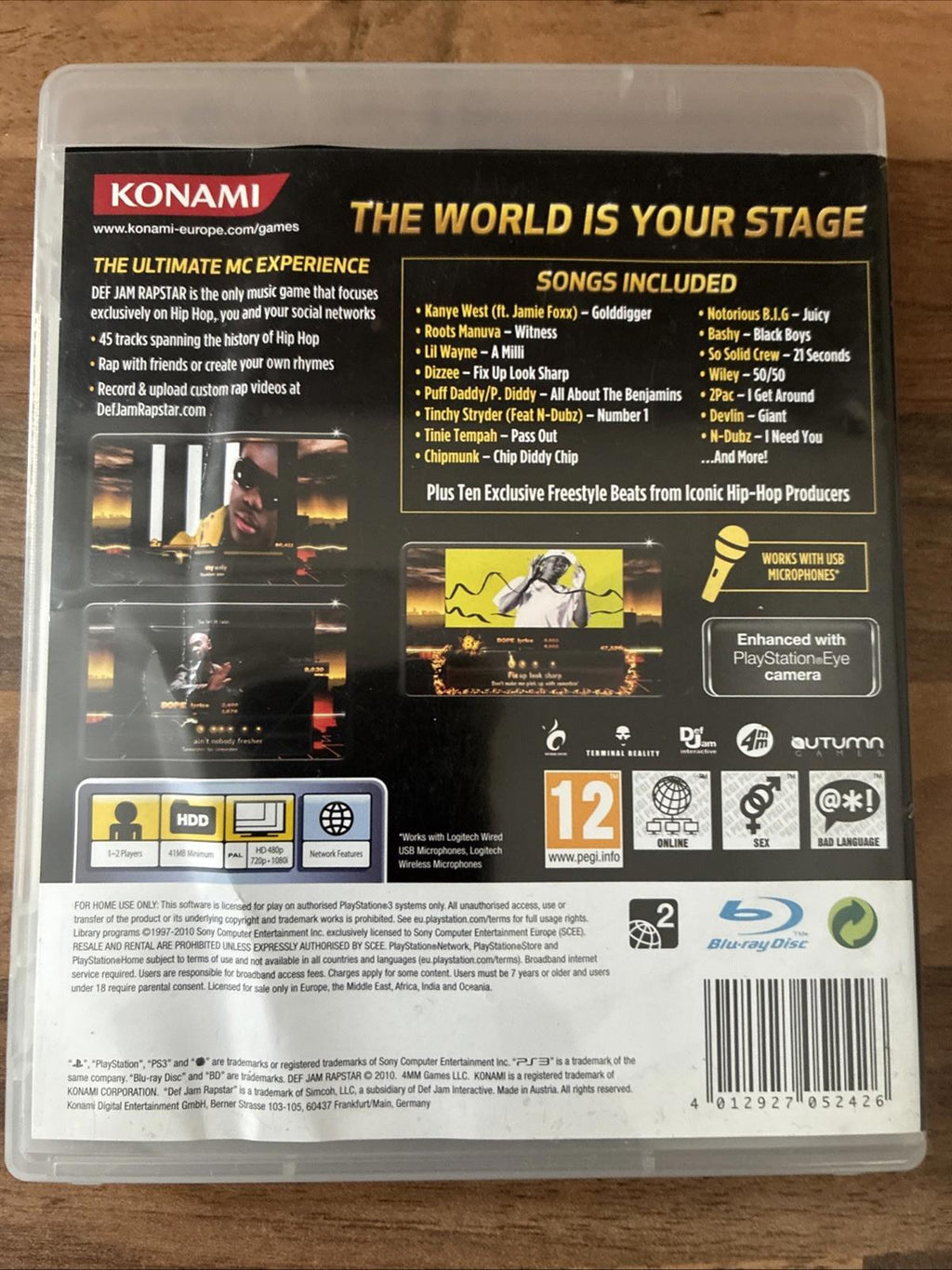 Def Jam Rapstar (Sony PlayStation 3, 2010)