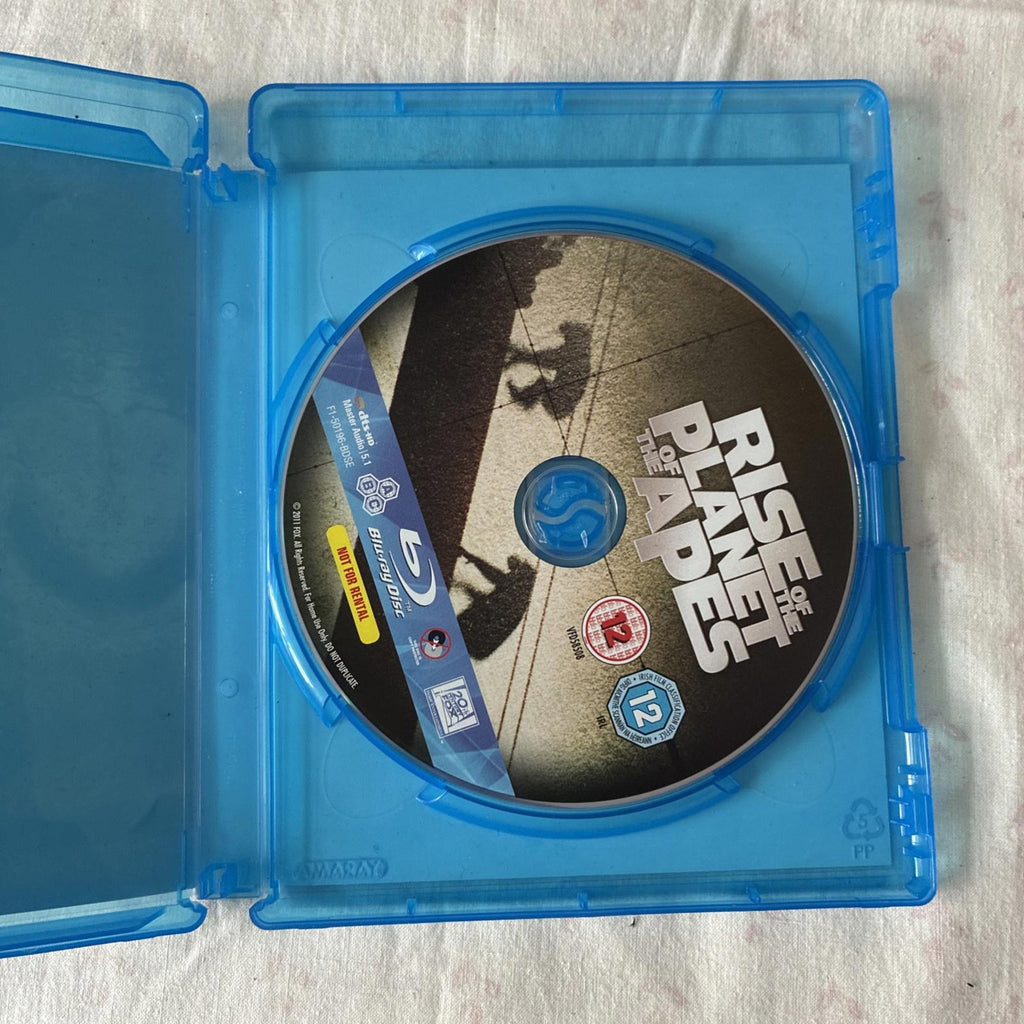 Rise Of The Planet Of The Apes (Blu-ray, 2012)