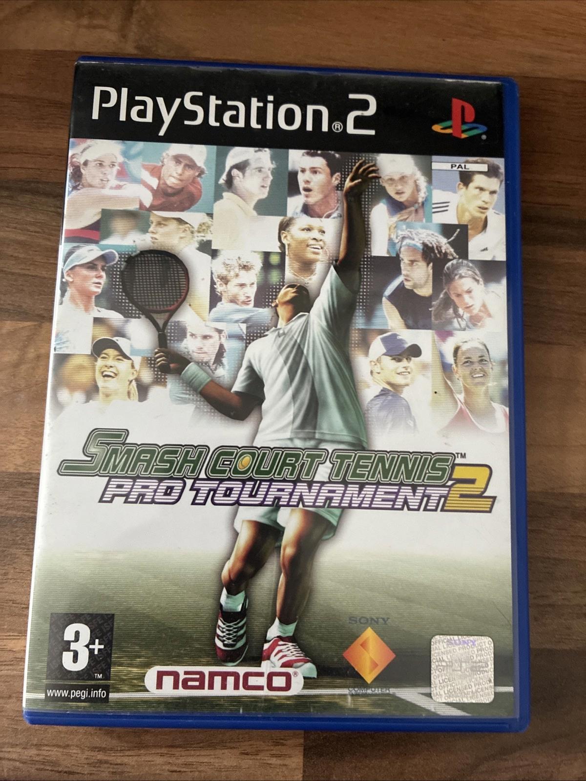 Smash Court Tennis Pro Tournament 2 (PS2) *Near Mint*