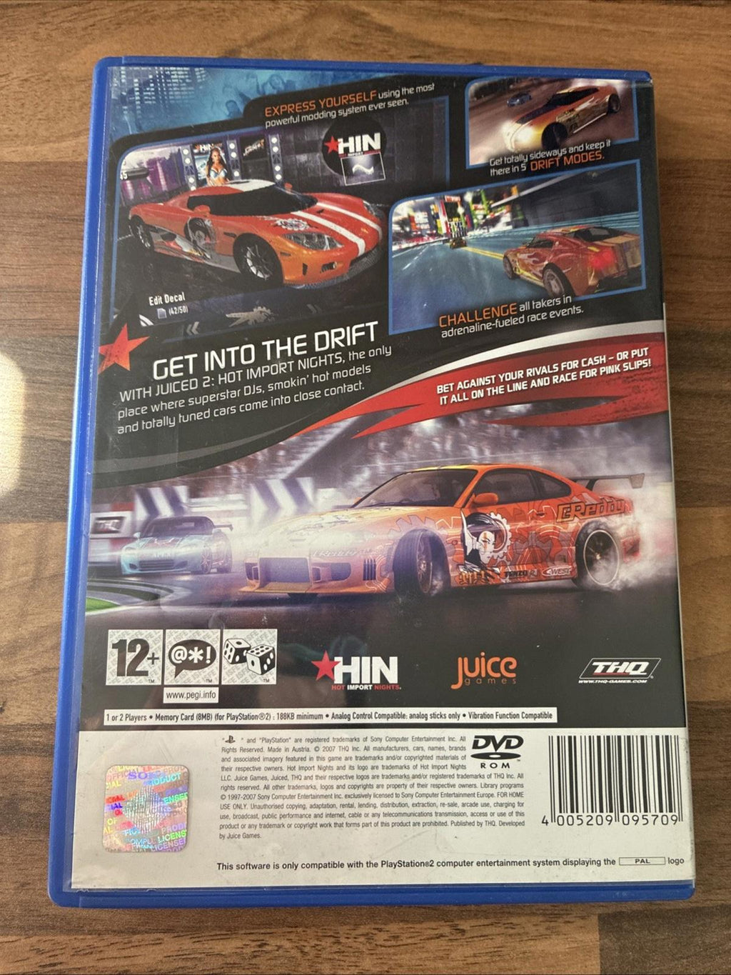 Juiced 2: Hot Import Nights (Sony PlayStation 2, 2007)