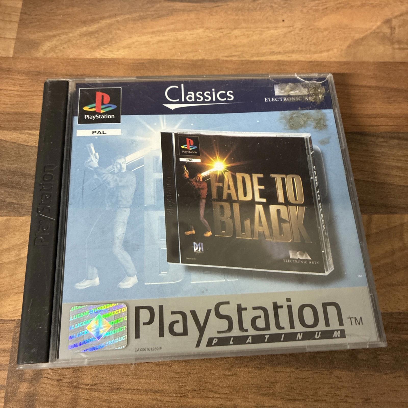 Fade To Black Platinum - PlayStation 1 - PS1- Complete - With Manual