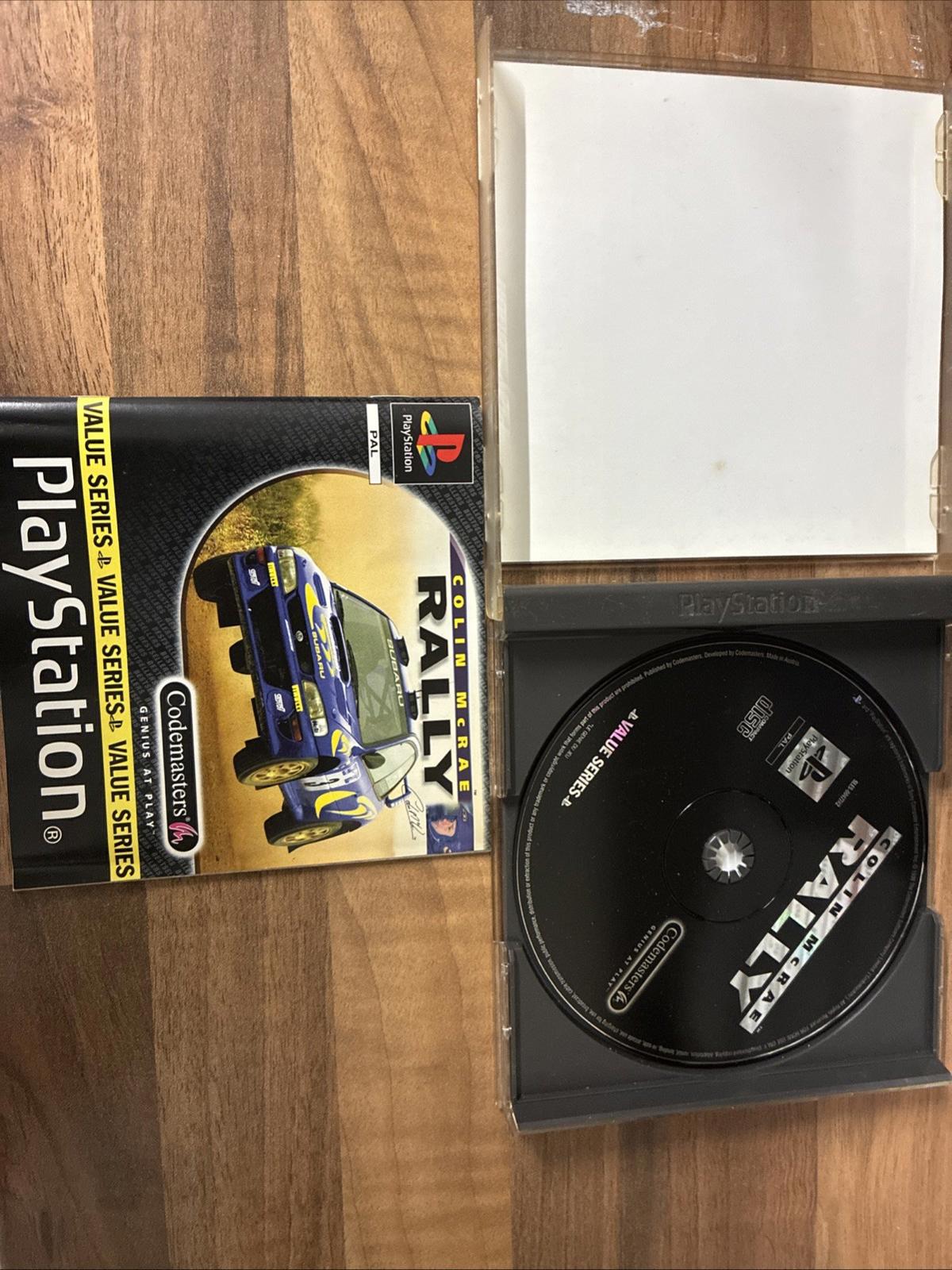 Colin McRae Value Series (Sony PlayStation 1, 2001) - European Version
