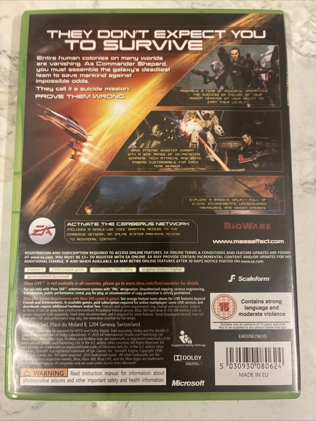 Mass Effect 2 (Xbox 360) PEGI 18+ Adventure Incredible Value and Mint Condition