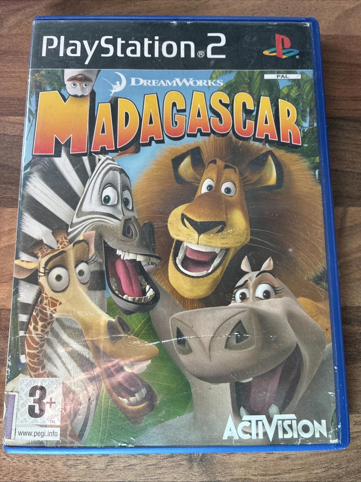 Madagascar (PS2) -  PlayStation 2 Game In Good Condition No Manual