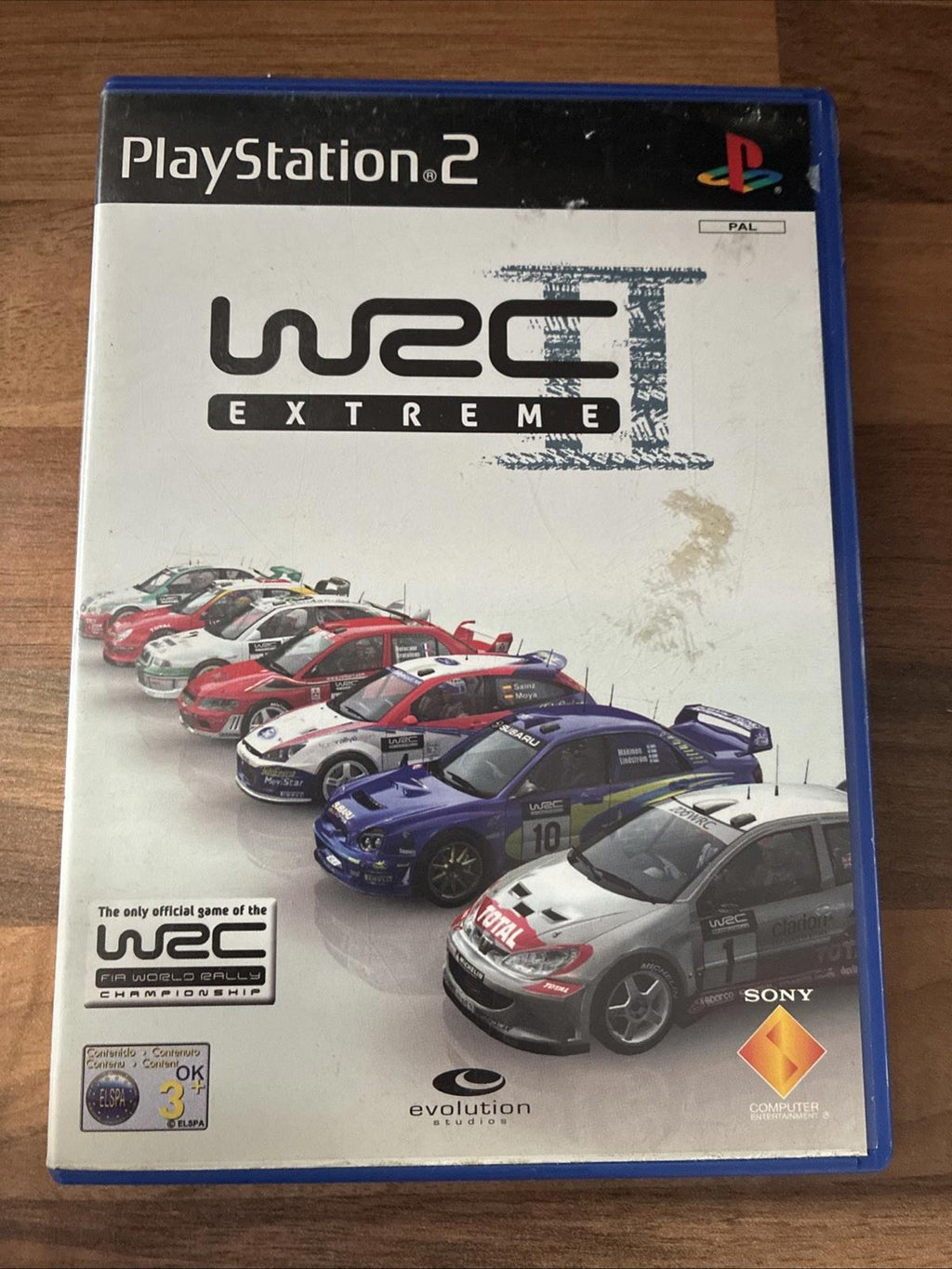 WRC II Extreme (Sony PlayStation 2, 2002) With Manual VGC