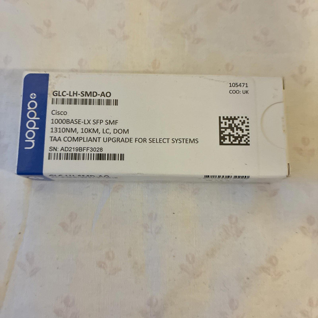 Cisco Compatible GLC-LH-SMD-AO 1000Base-LX SFP Transceiver Module | 1Gbps | 1310