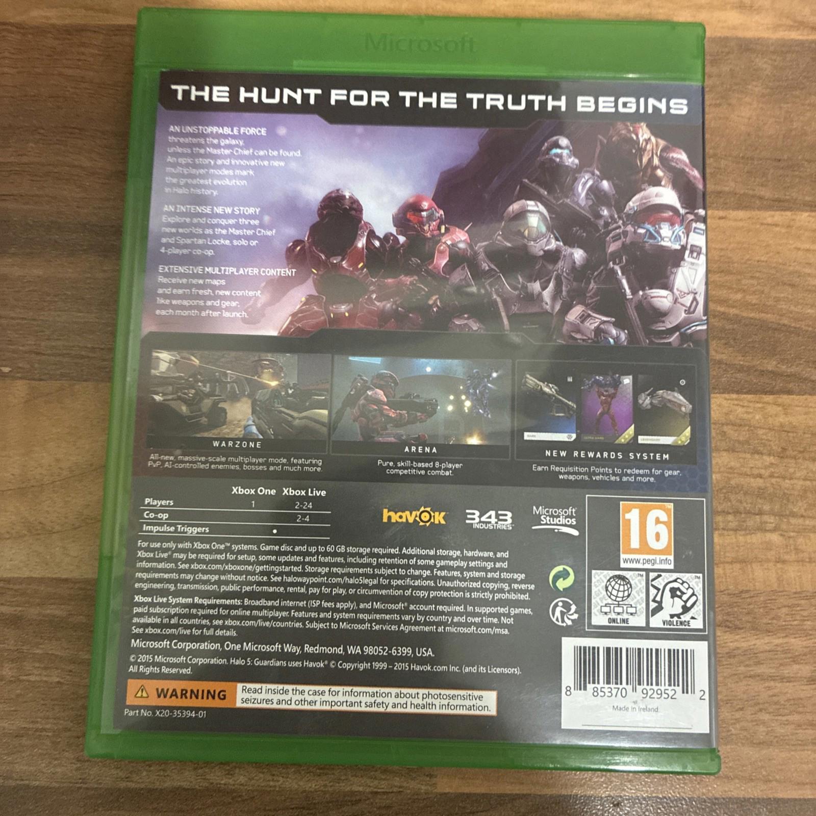 Halo 5: Guardians (Microsoft Xbox One, 2015)