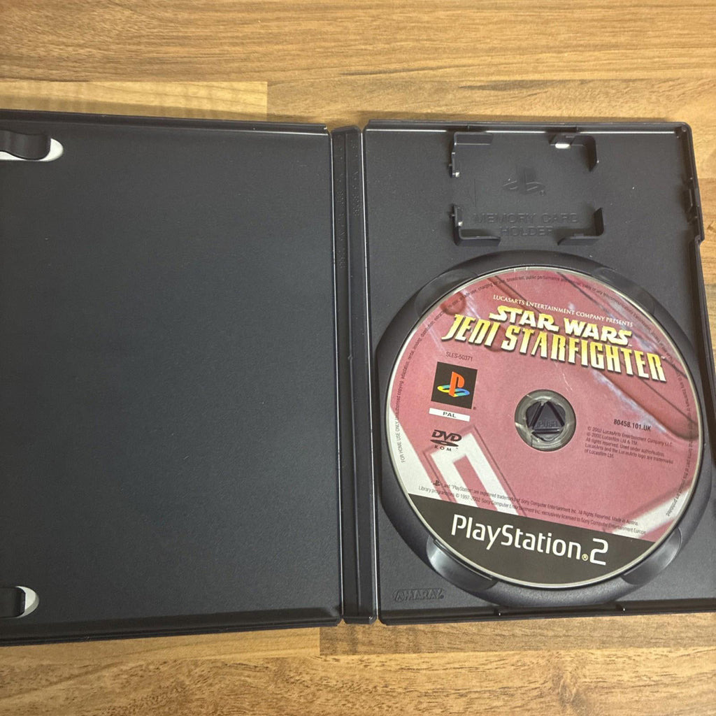 Star Wars Jedi Starfighter Sony PlayStation 2 Video Game (2002)