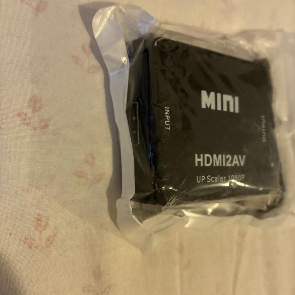 HDMI2AV Mini Converter HDMI To AV Adapter HDMI to RCA 1080P HD Video Audio