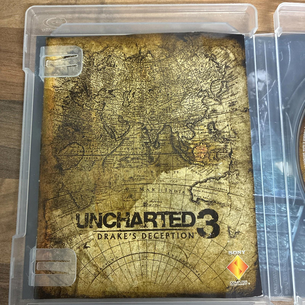 Uncharted 3 Drake's Deception Sony PlayStation 3 Ps3 Game