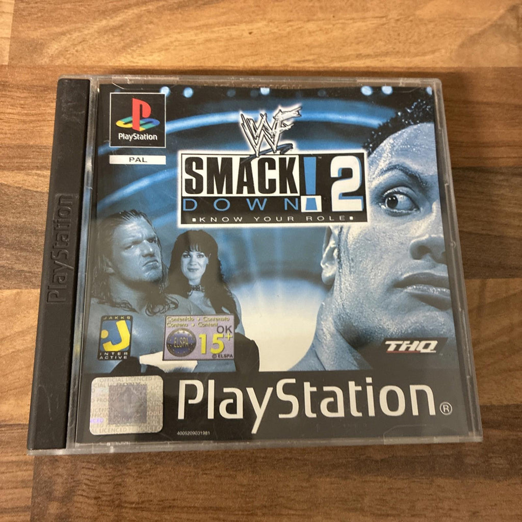 WWF SmackDown 2: Know Your Role (Sony PlayStation 1, 2001) - US Version