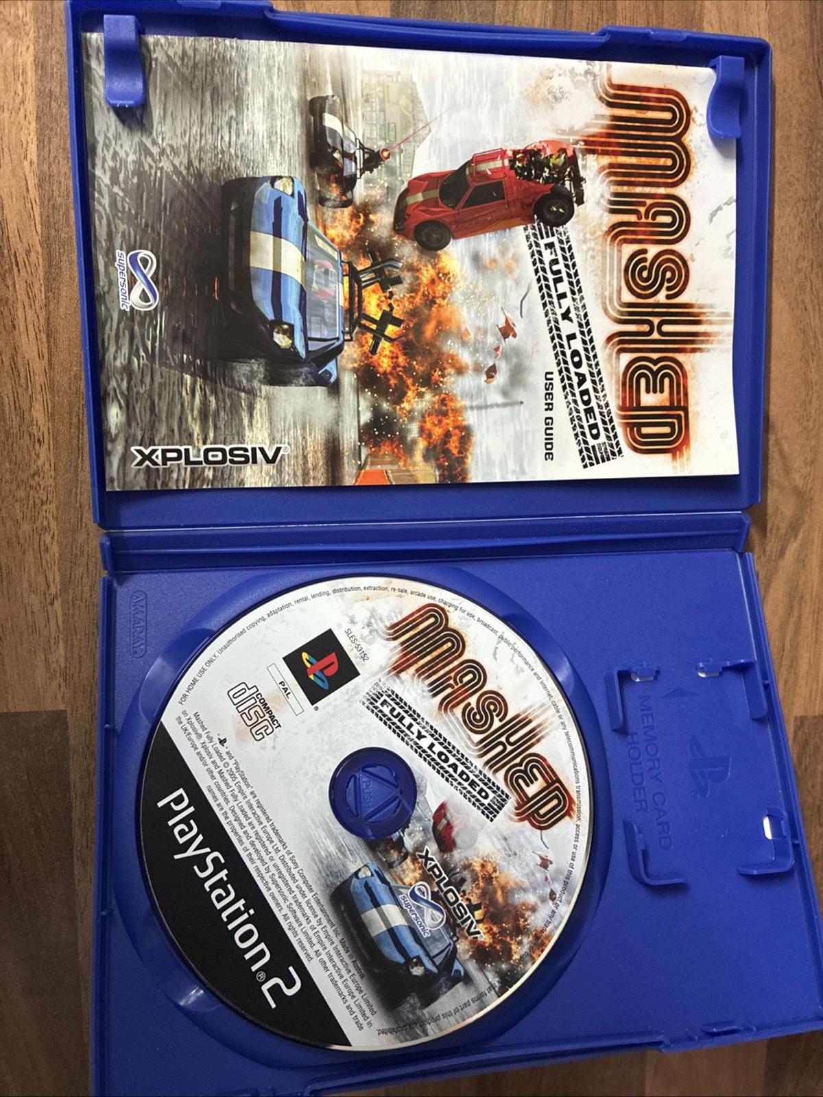 Sony PlayStation 2 Mashed Fully Loaded PS2 Video Game