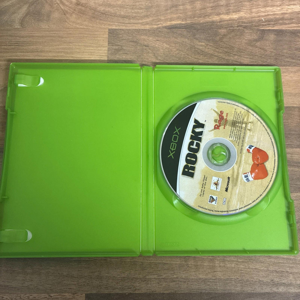 Rocky Xbox Game 2002 UK Tested Working  in Original Box