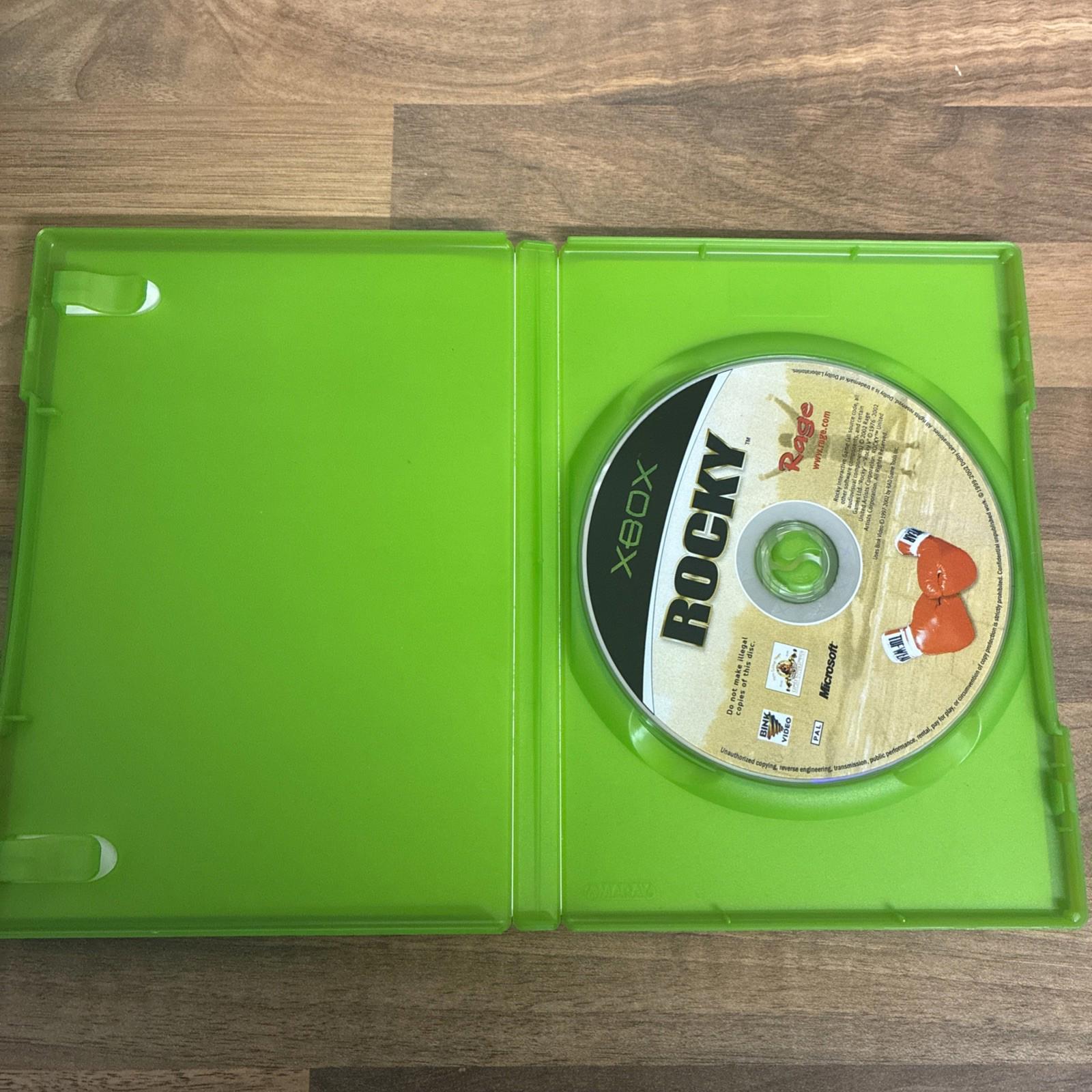 Rocky Xbox Game 2002 UK Tested Working  in Original Box