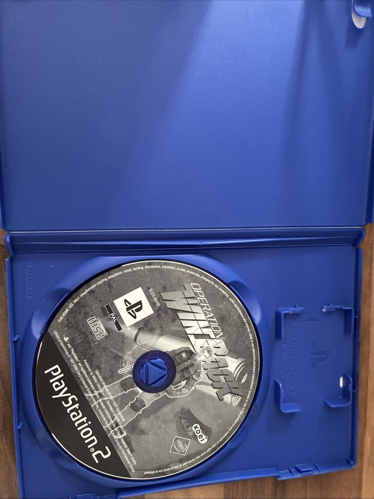 Operation Winback PlayStation 2 PS2  O Manual In VGC