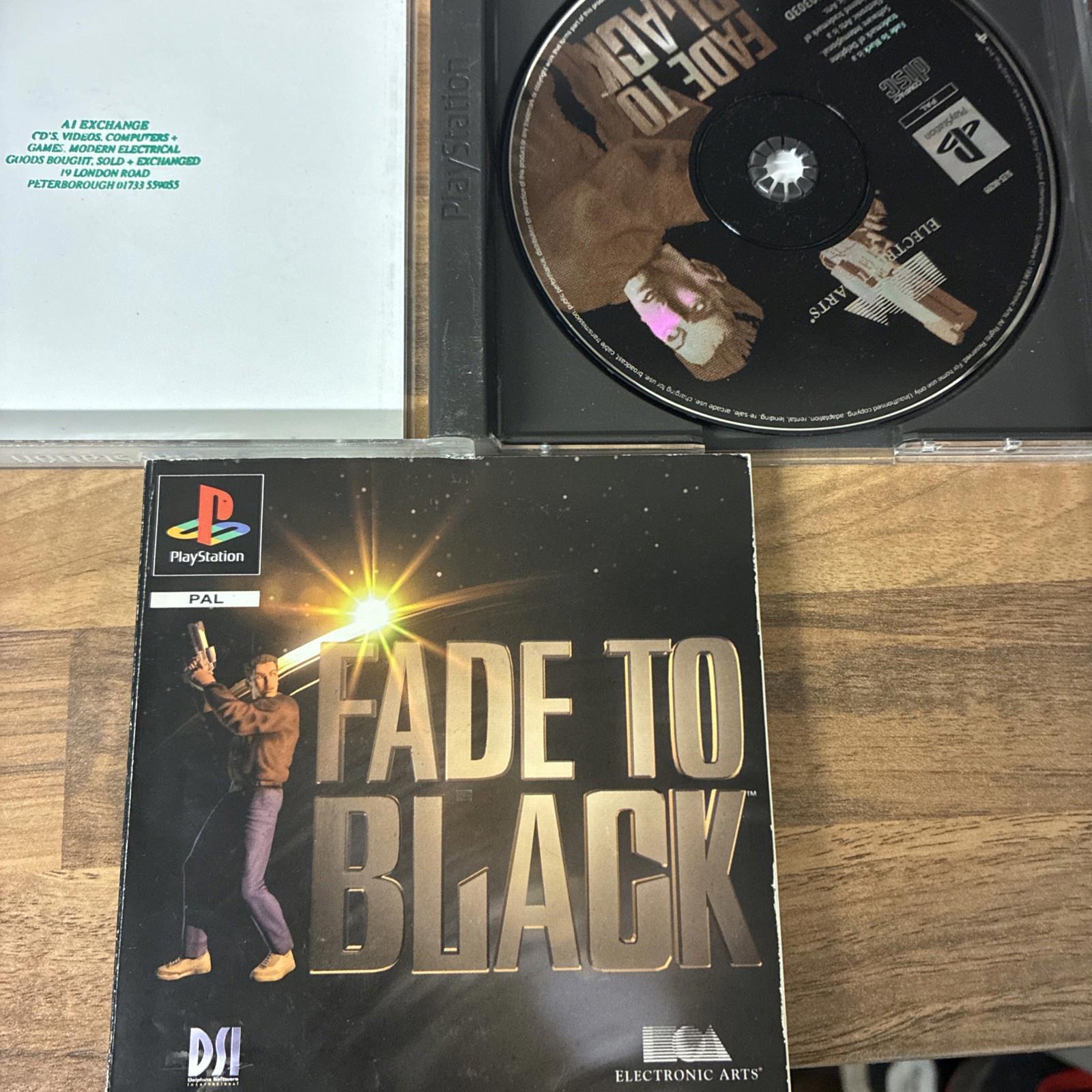 Fade To Black Platinum - PlayStation 1 - PS1- Complete - With Manual