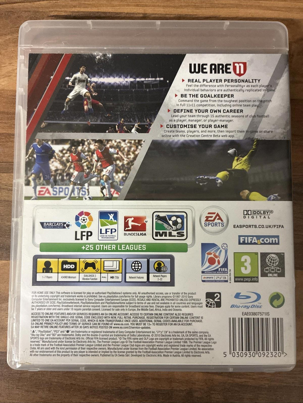 FIFA 11 (Sony PlayStation 3, 2011)