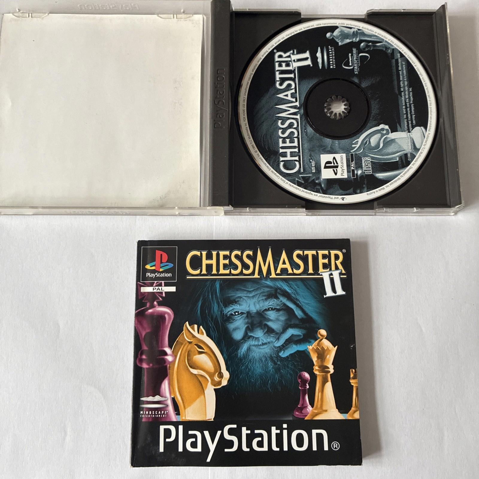 Chessmaster II (Sony PlayStation 1, 1999) - European Version With Manual