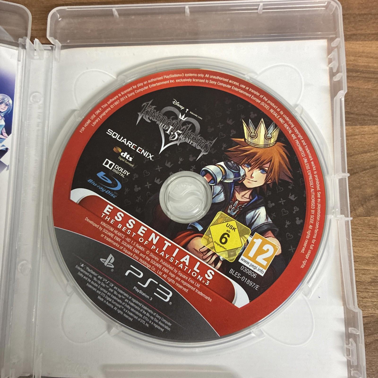 Kingdom Hearts HD 1.5 ReMIX (PS3) PEGI 12+ Adventure: Role Playing MINT