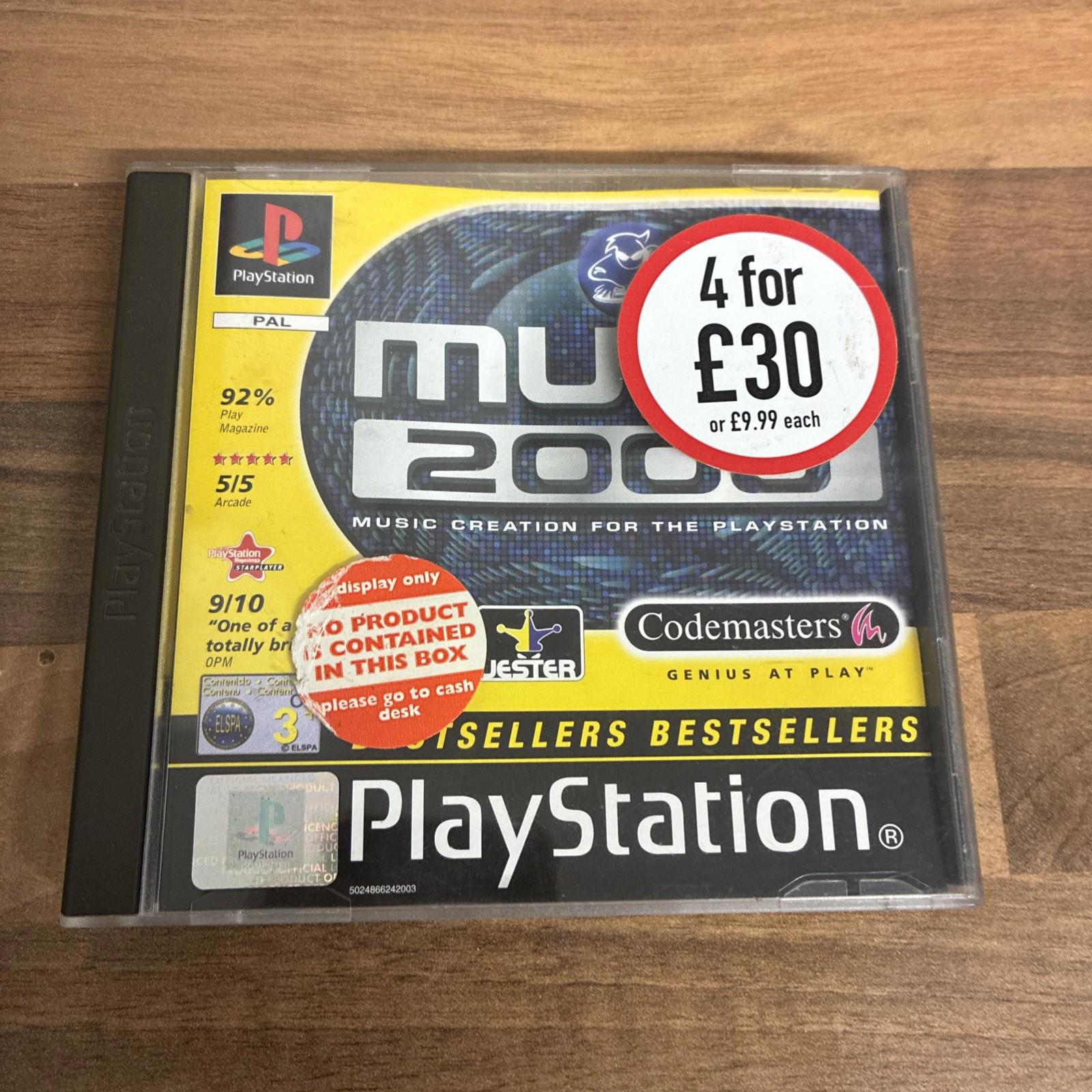 Music 2000 PS1 Complete
