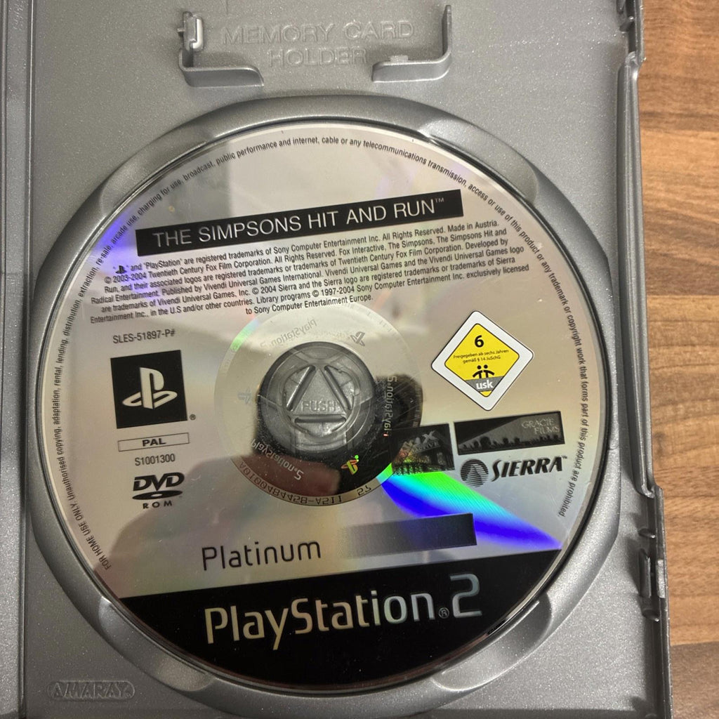 The Simpsons: Hit & Run -- Platinum (PlayStation 2, 2004)