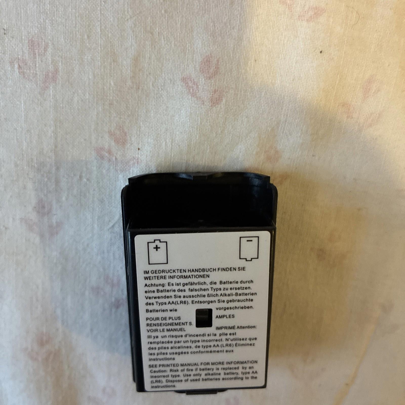 Black Xbox 360 Controller Battery Pack Rear Battery Cover Brand New Item