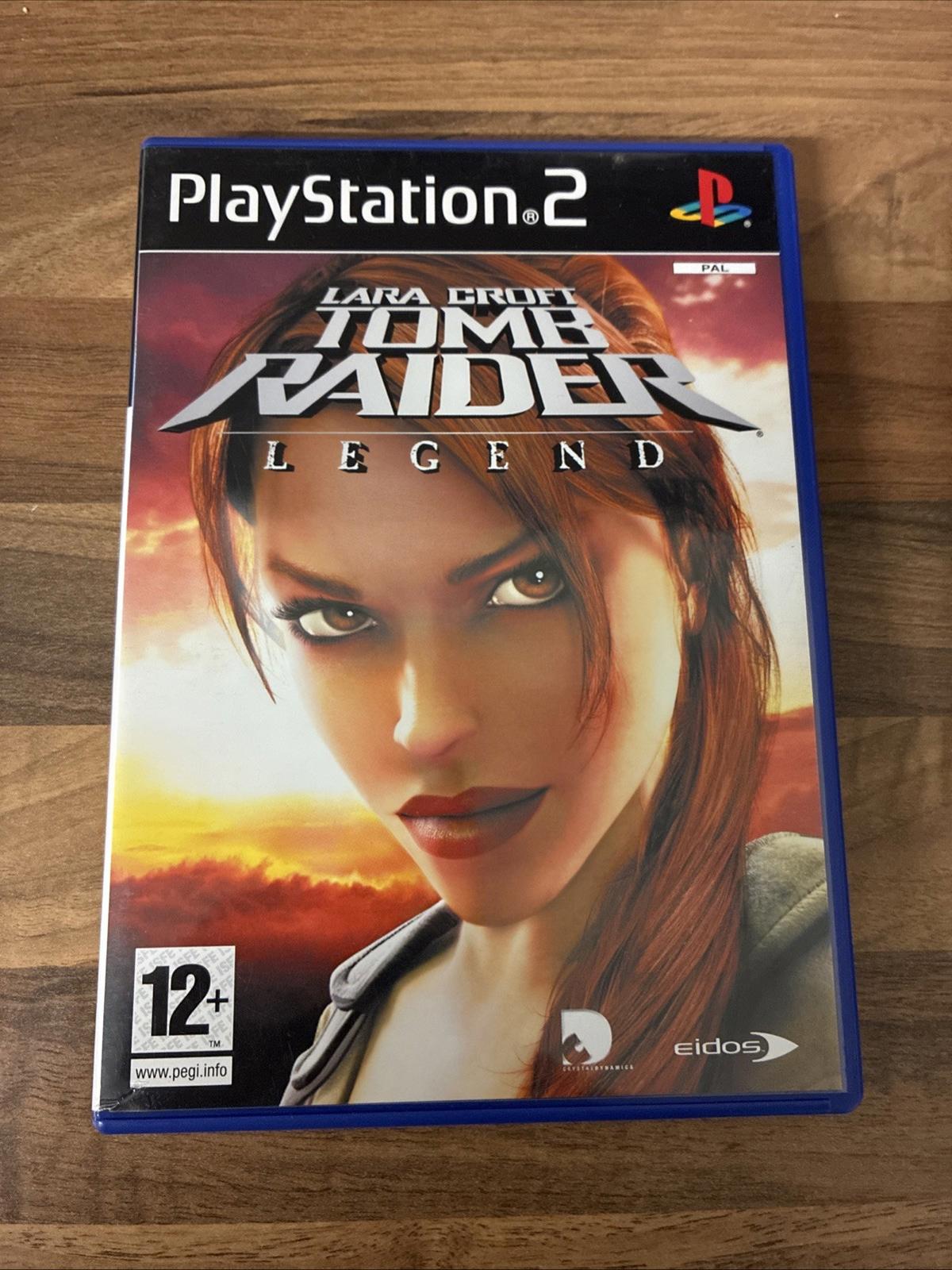 Lara Croft Tomb Raider: Legend (PAL Sony PS2, 2006) Mint Cond Disc Perfect