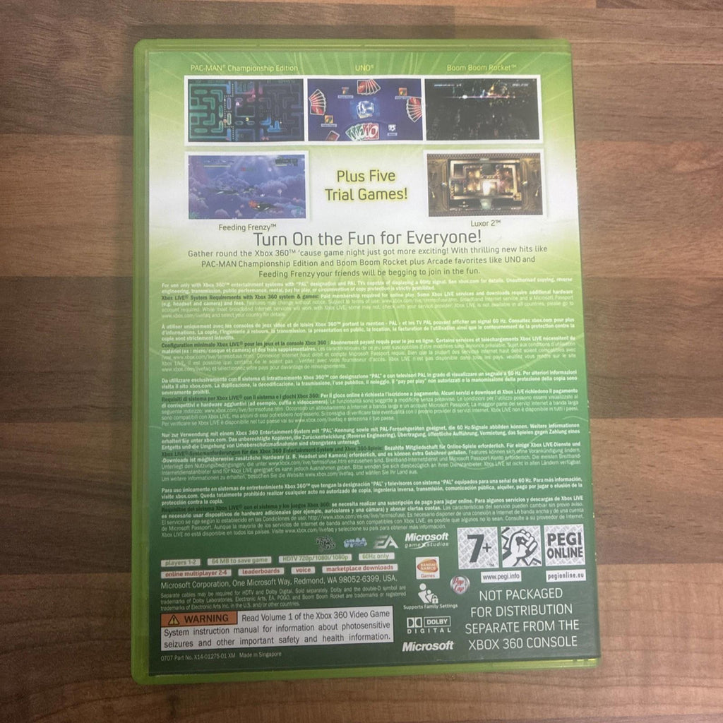 Xbox 360 Game - Xbox Live Arcade Compilation Disc - Tested