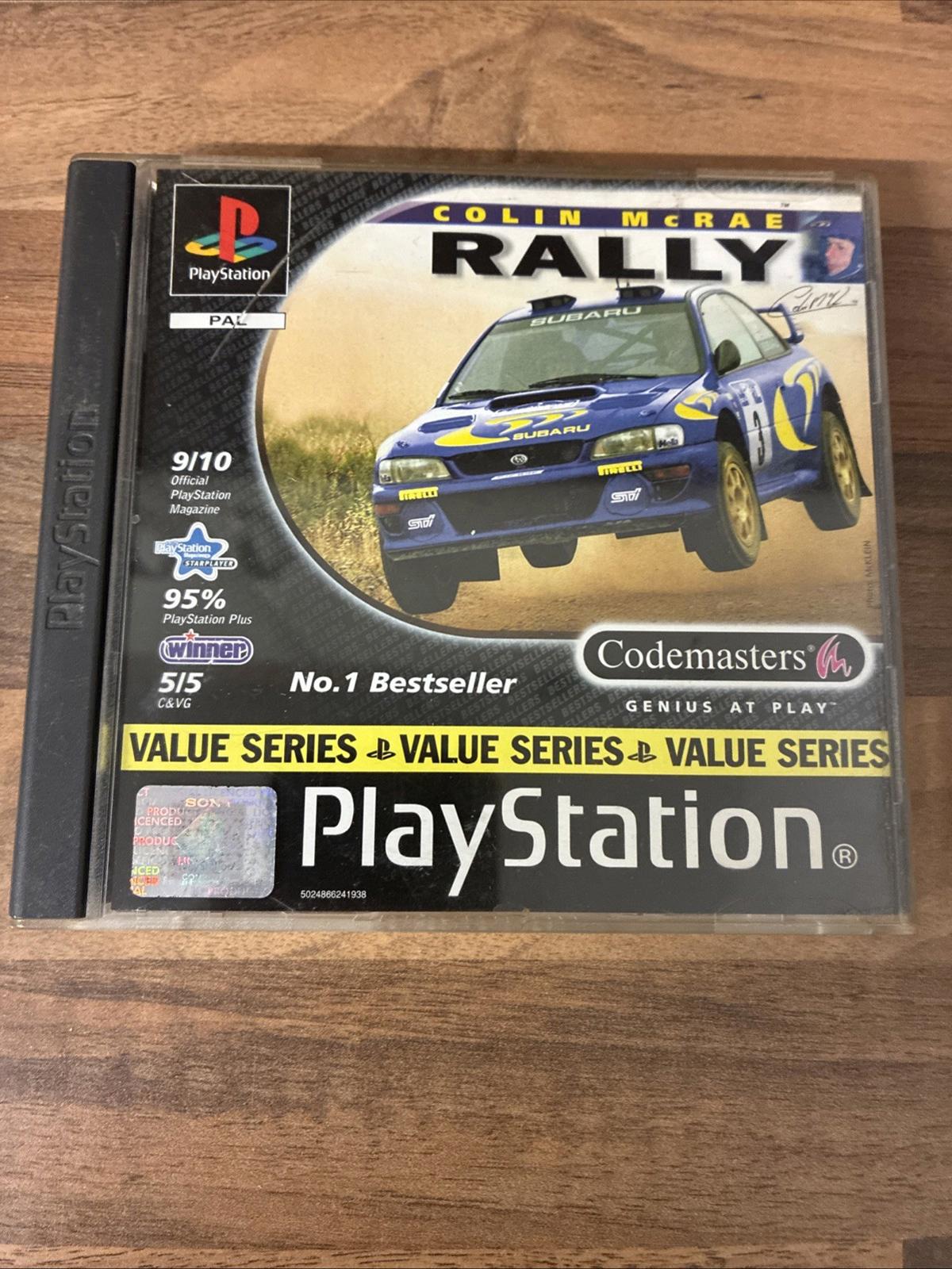 Colin McRae Value Series (Sony PlayStation 1, 2001) - European Version