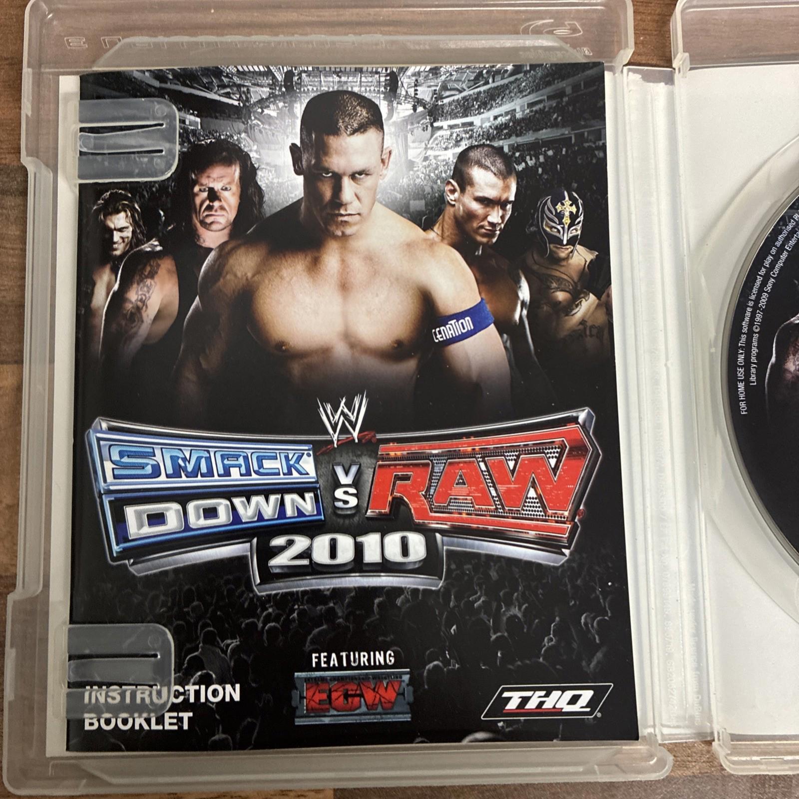 WWE Smackdown vs Raw 2010 (PS3) (Sony PlayStation 3 2009) Video Game