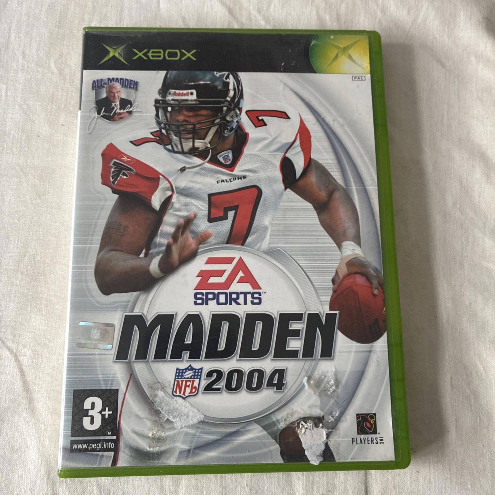 Madden NFL 2004 for xBox Game (Microsoft Xbox, 2003)