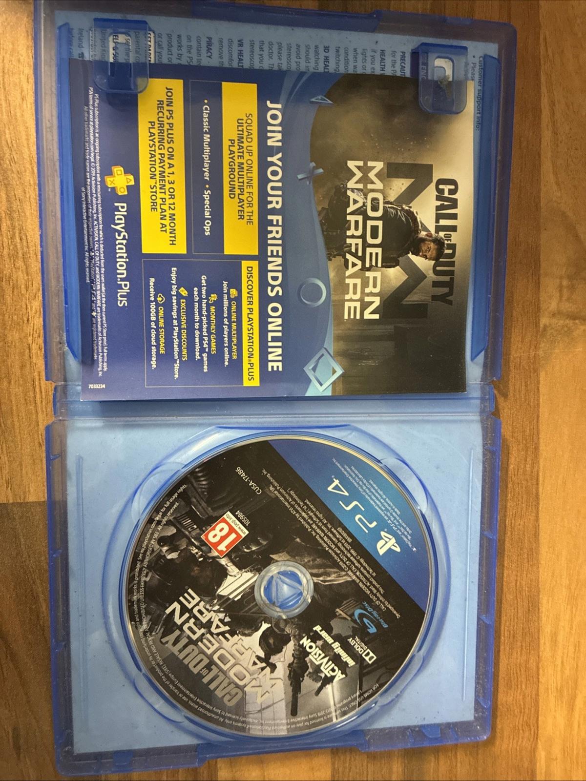 Call of Duty: Modern Warfare (PlayStation 4, 2019)