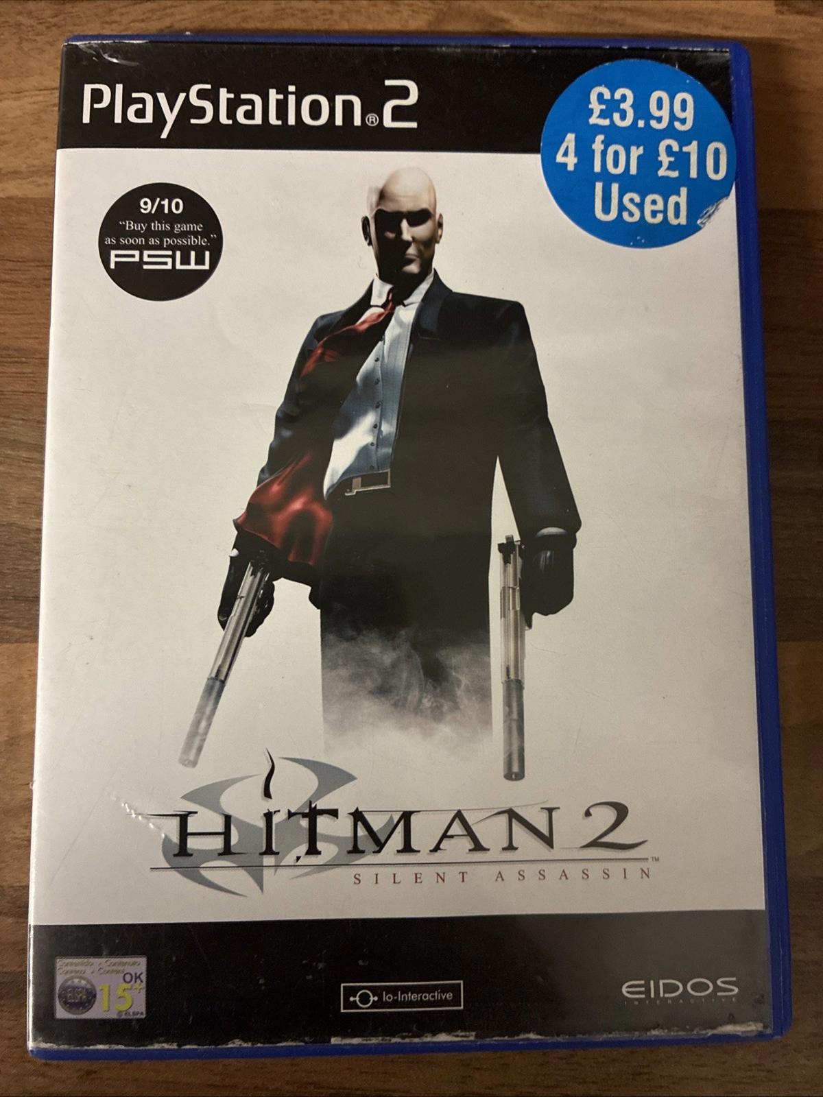 Hitman 2: Silent Assassin [PS2] Playstation 2 - VG Disc - Complete - With Manual