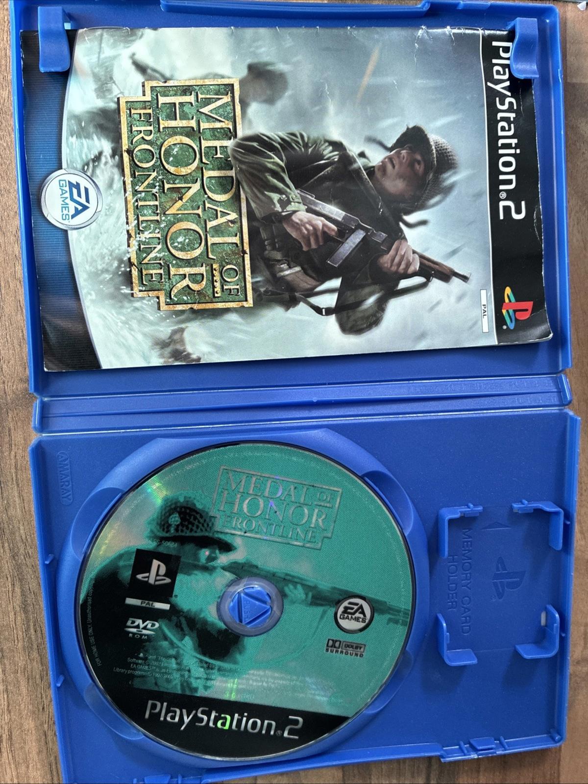 Medal of Honor Frontline (PS2, 2002) With Manual