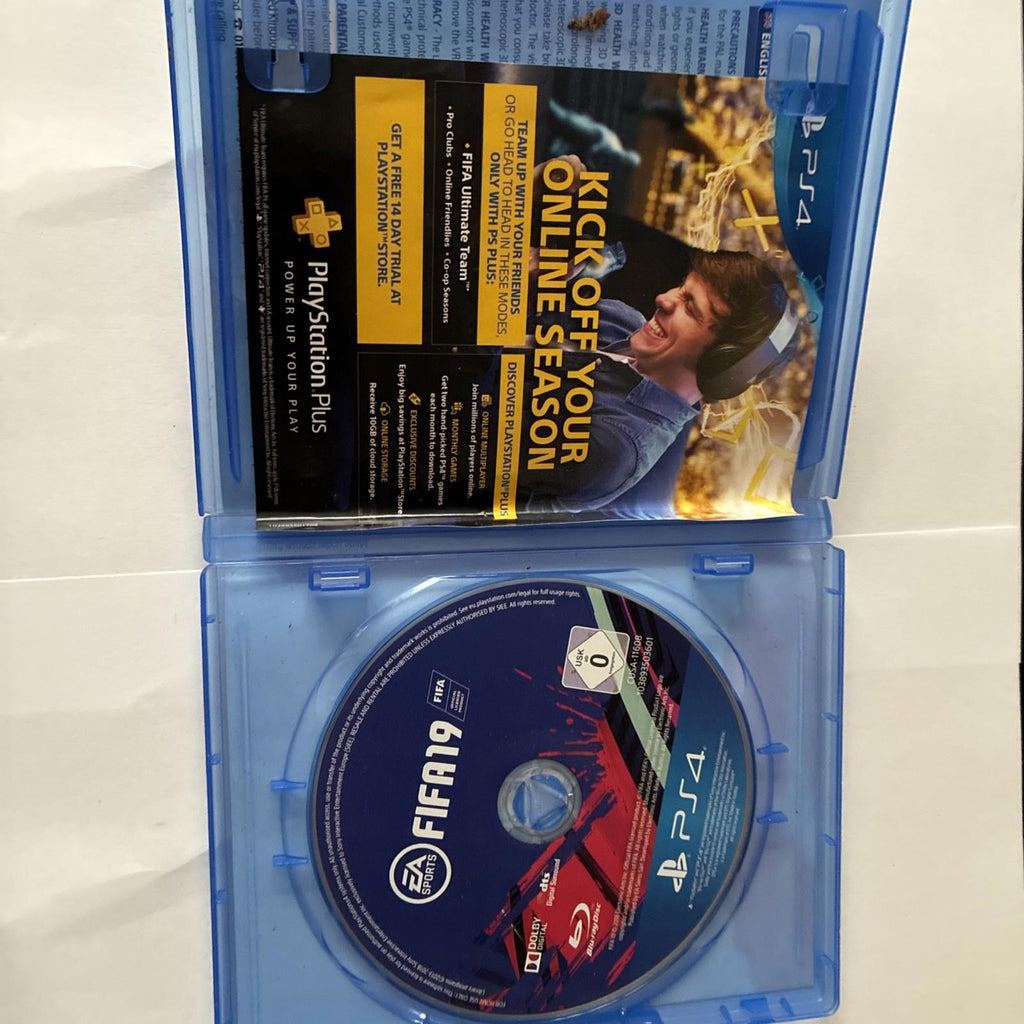 FIFA 19 (PlayStation 4, 2018) In Very Good Condition