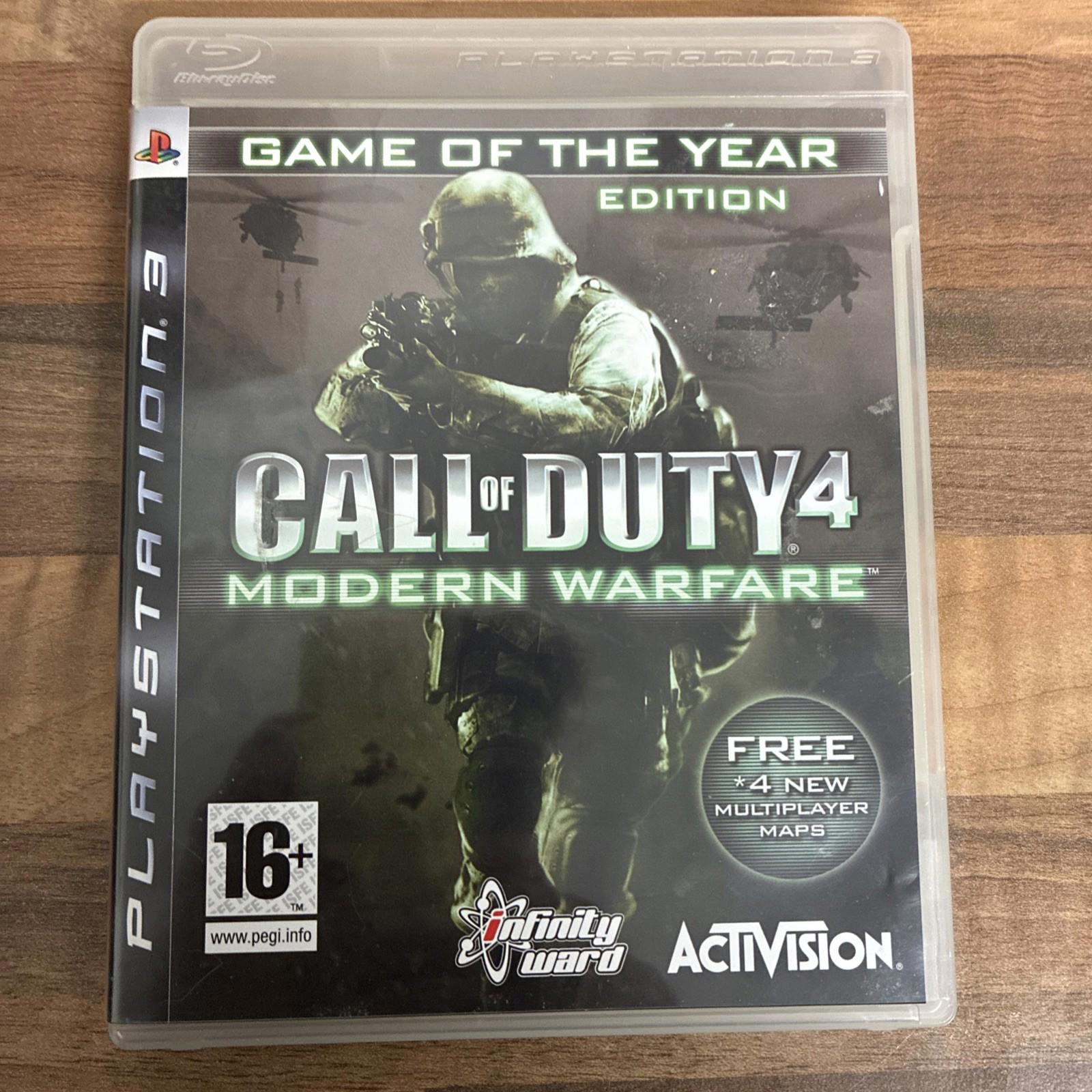 Call of Duty 4 Modern Warfare: Game of the Year Edition (PS3) PEGI 16+ Combat