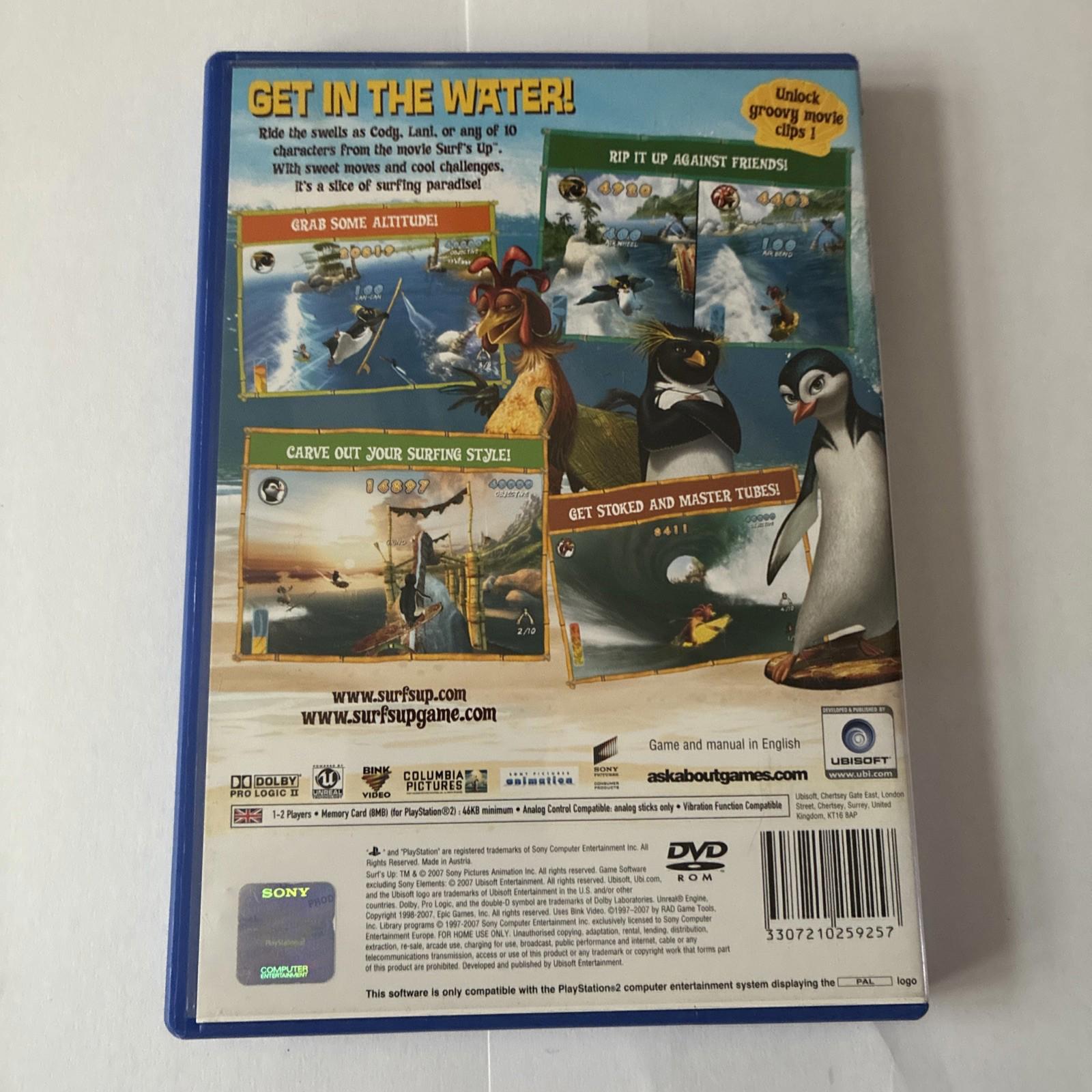 Surf's Up (Sony PlayStation 2, 2007) - European Version