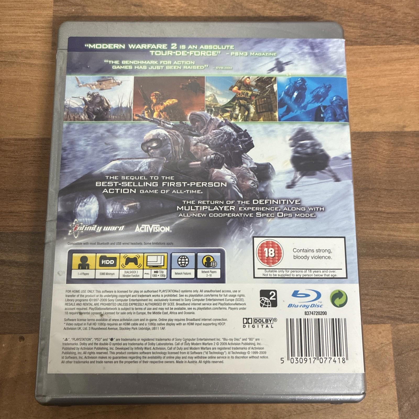 Call of Duty: Modern Warfare 2 (Sony PlayStation 3, 2009)