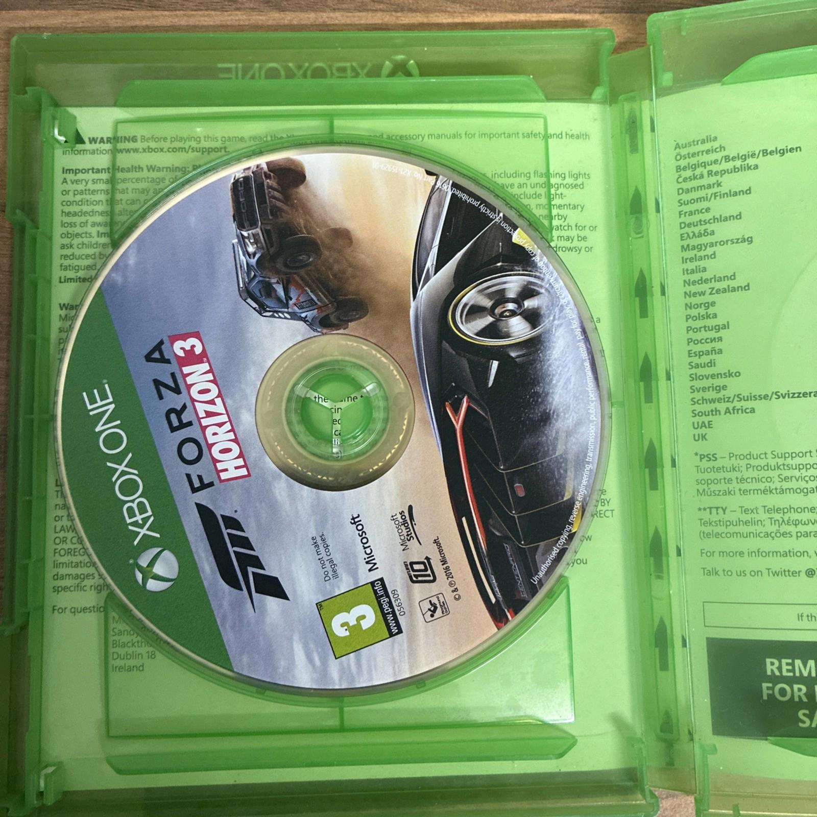 Forza: Horizon 3 (Microsoft Xbox One, 2016)
