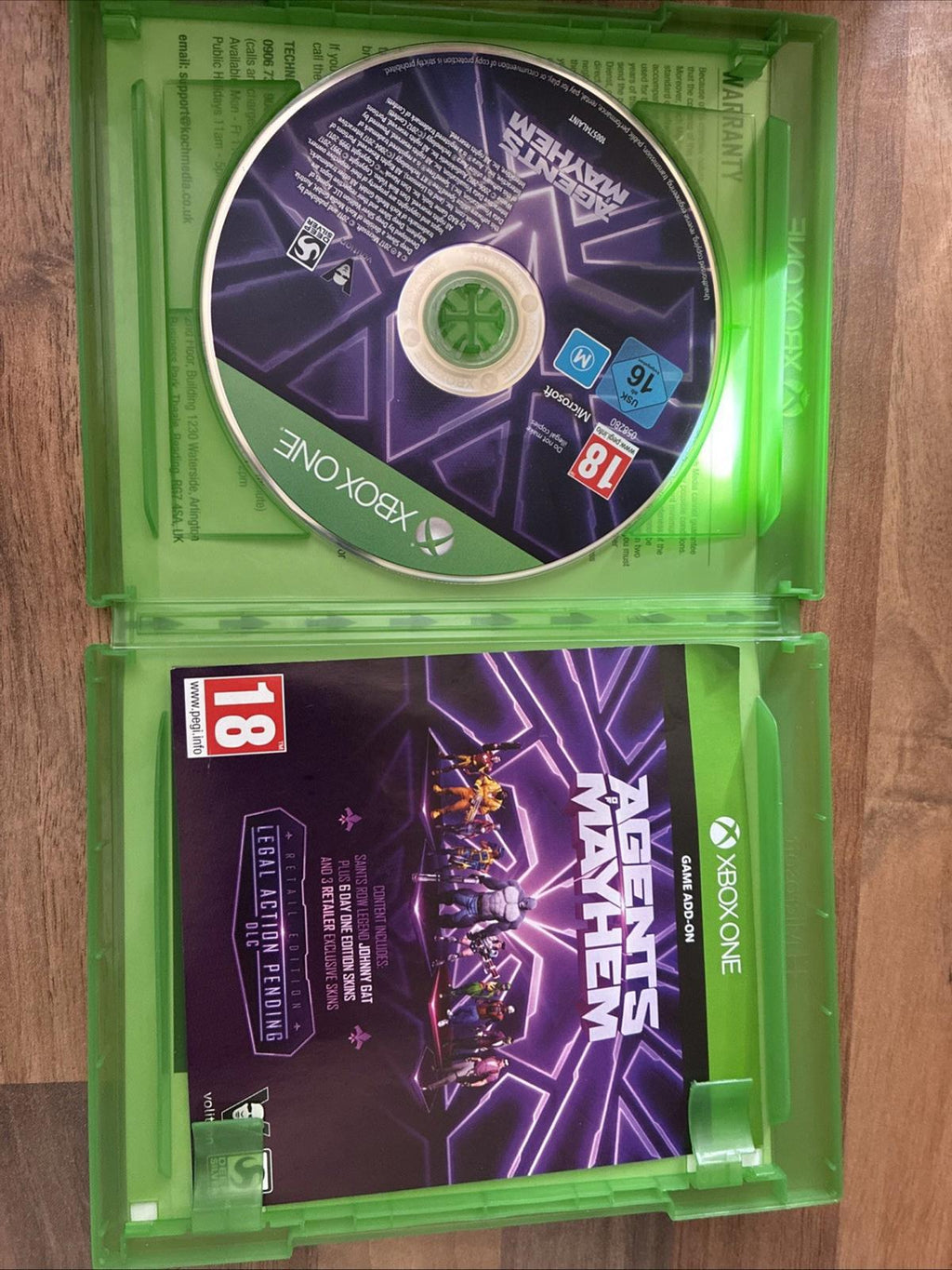 Agents of Mayhem (Microsoft Xbox One, 2017) Complete VGC, Works on Series X