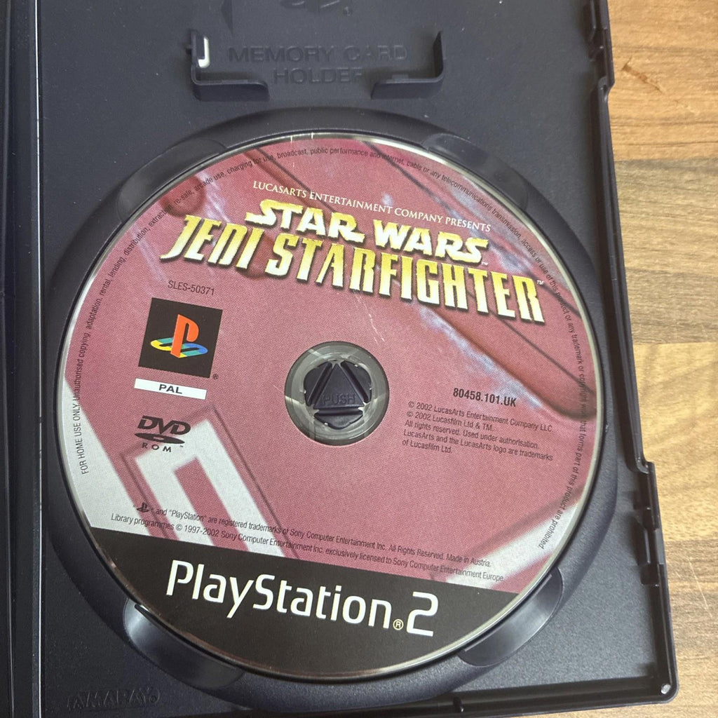 Star Wars Jedi Starfighter Sony PlayStation 2 Video Game (2002)