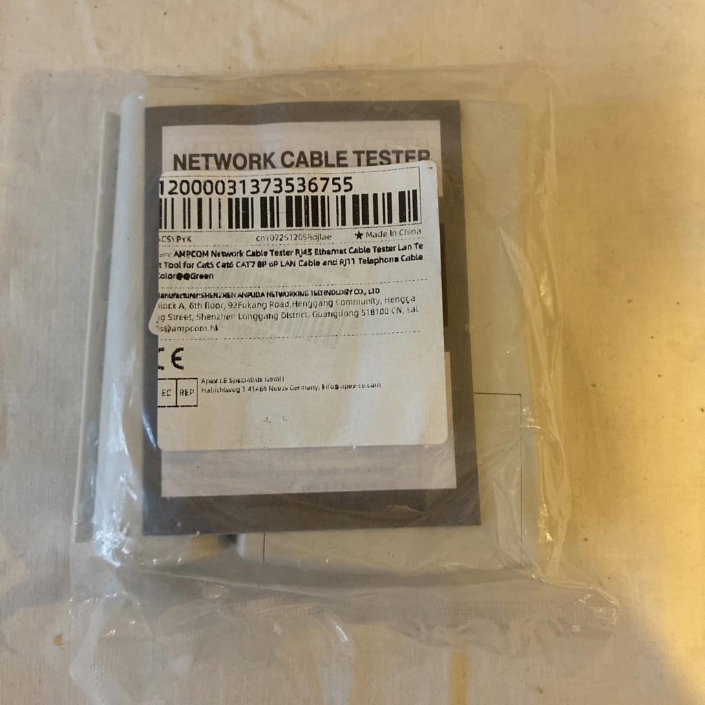 ETHERNET LAN TESTER RJ45 & RJ11 NETWORK CABLE LAN TESTER / NSS-468A