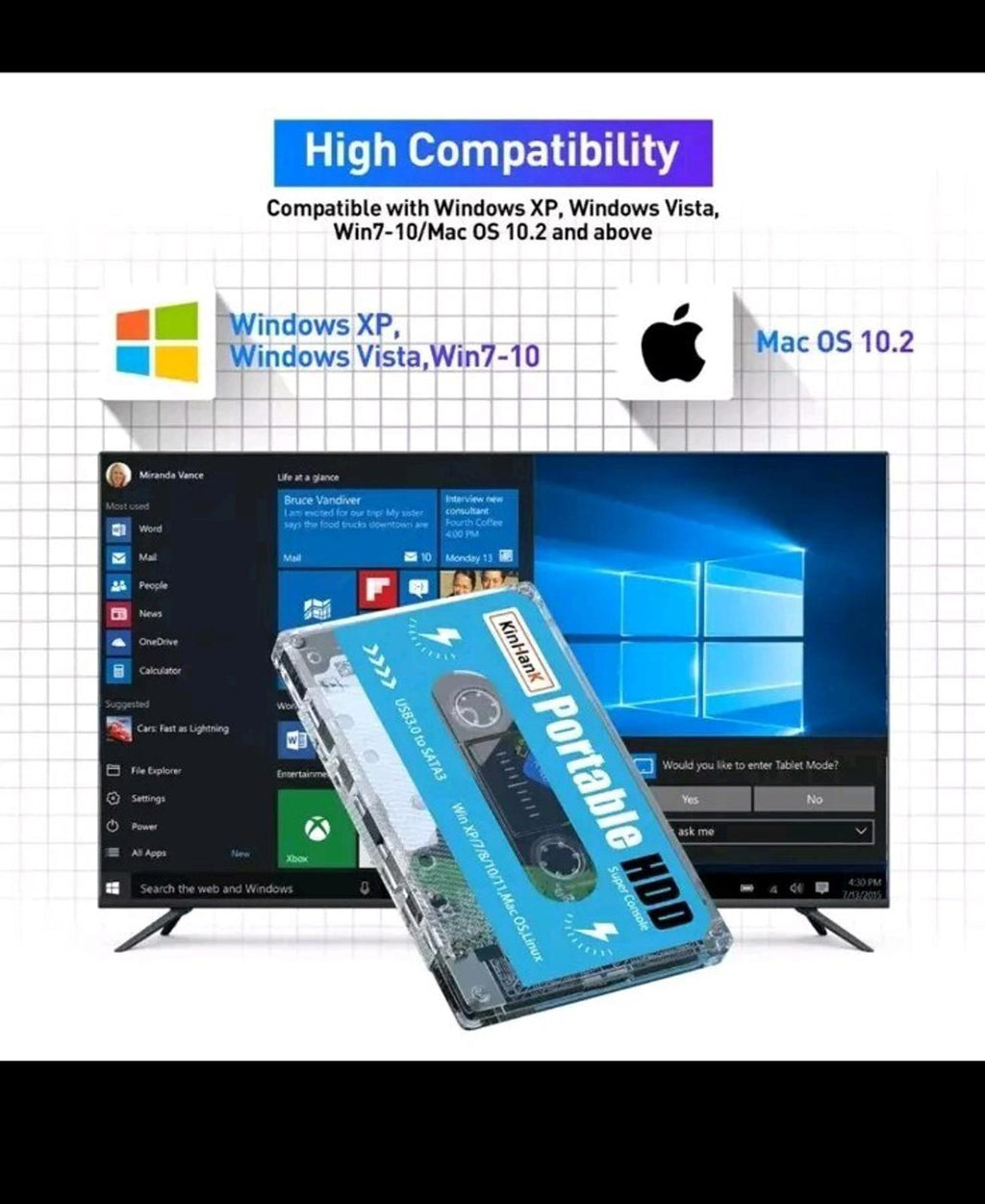 KINHANK Super Console 500G HDD 100000 Games 70 Emulators DC/MAME/PS2/SS/NAOMI