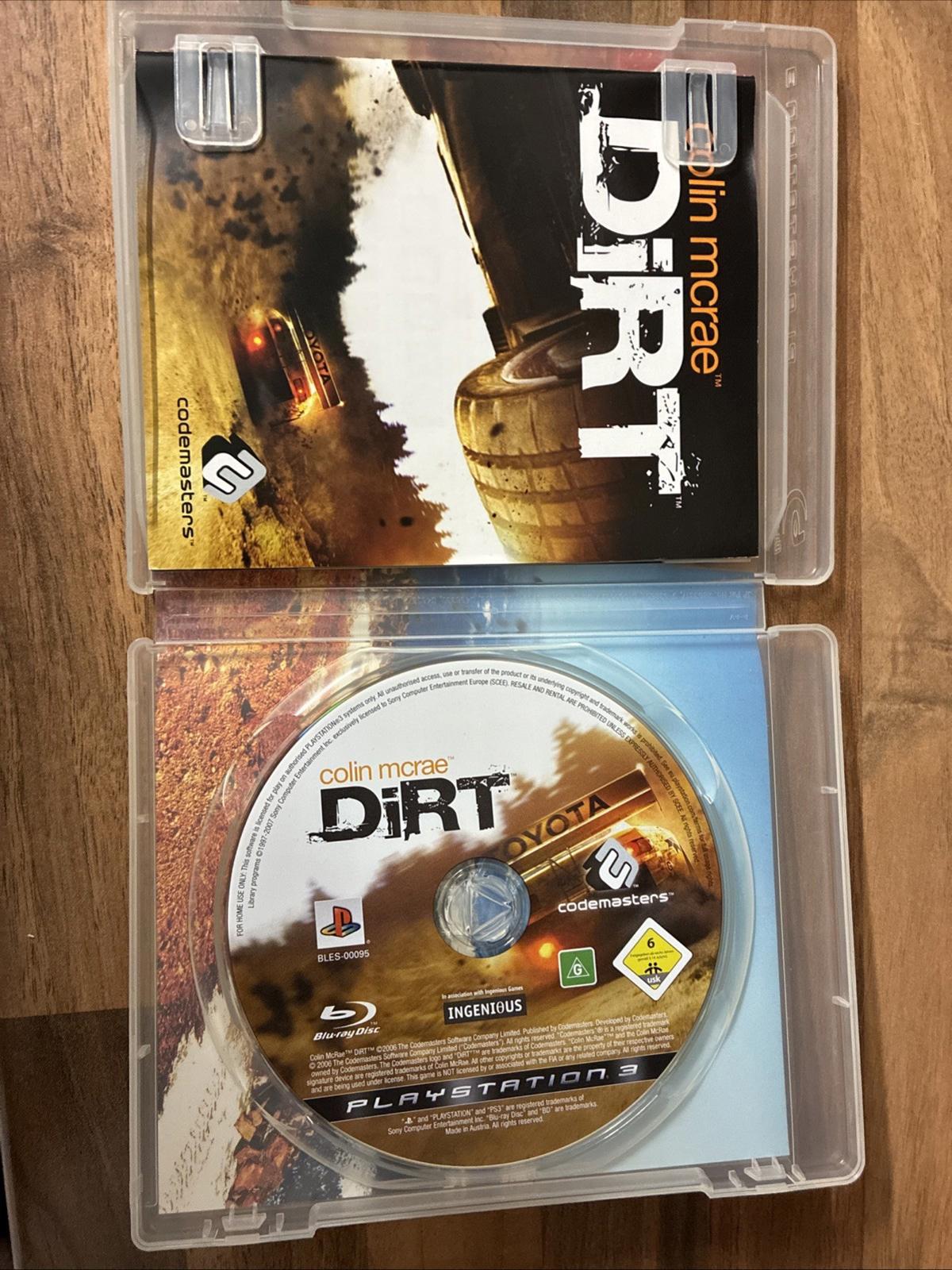 Colin McRae DiRT (Sony PlayStation 3, 2007)