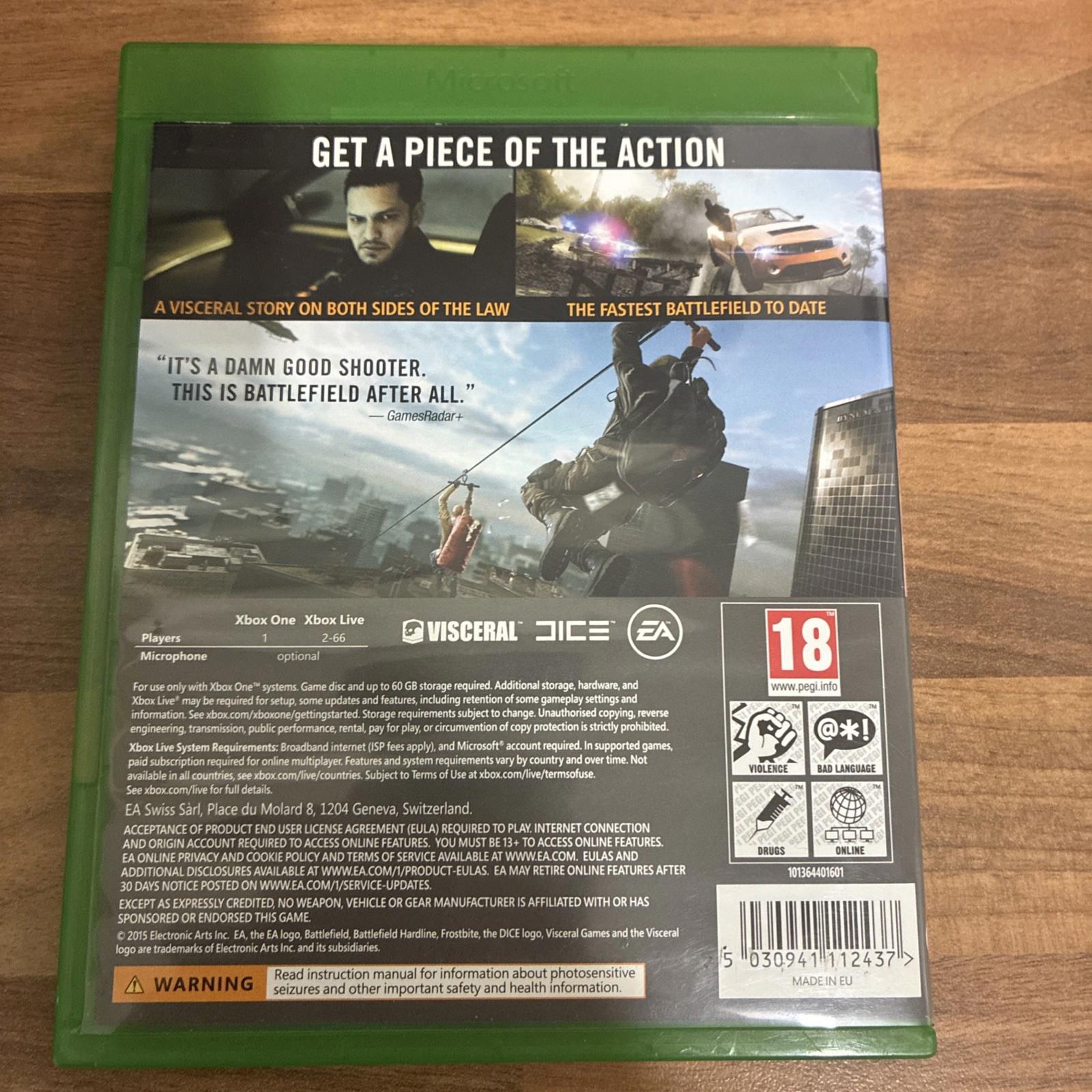 Battlefield: Hardline (Microsoft Xbox One, 2015)