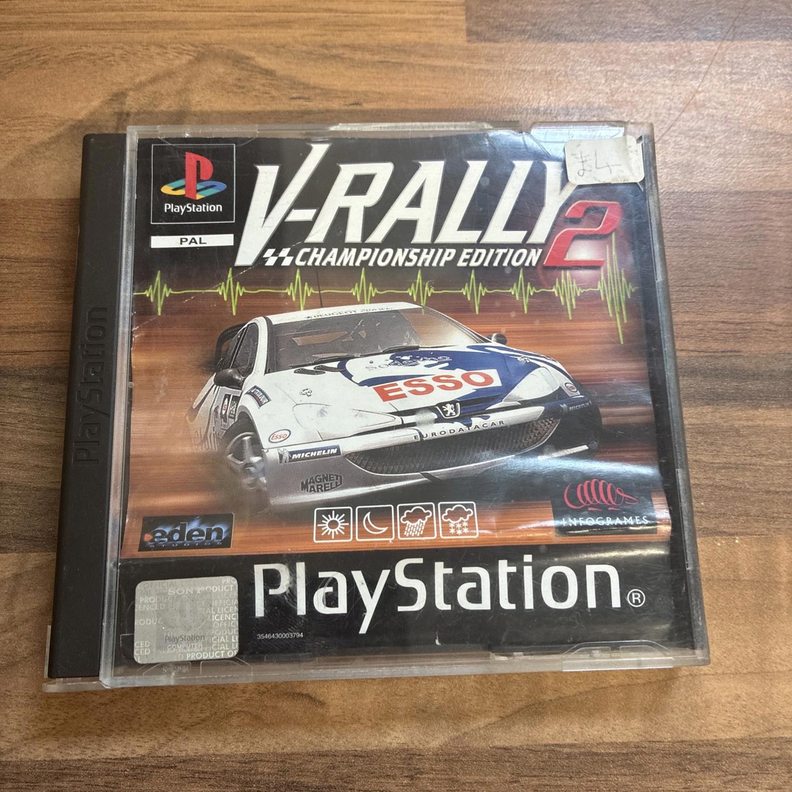 V Rally 2 Championship Edition - PlayStation 1  - Tested - PS1