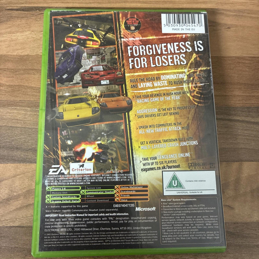 Burnout: Revenge (Xbox) VideoGames Value Guaranteed from eBay’s biggest seller!