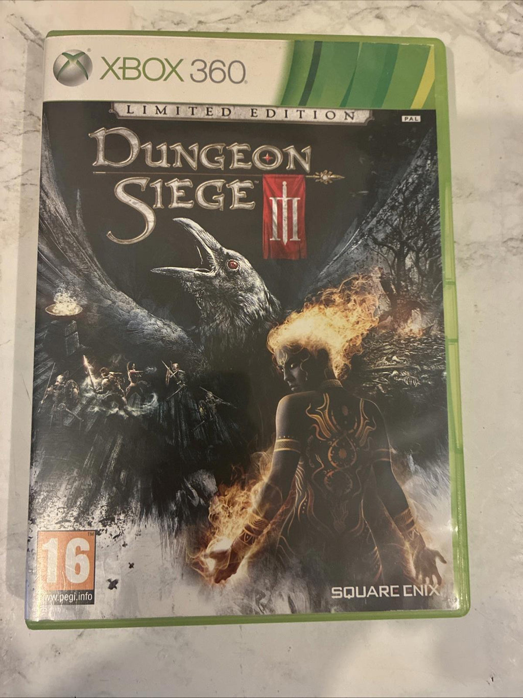 Xbox 360 Dungeon Siege III Microsoft  PAL In Excellent Condition Includes Manual