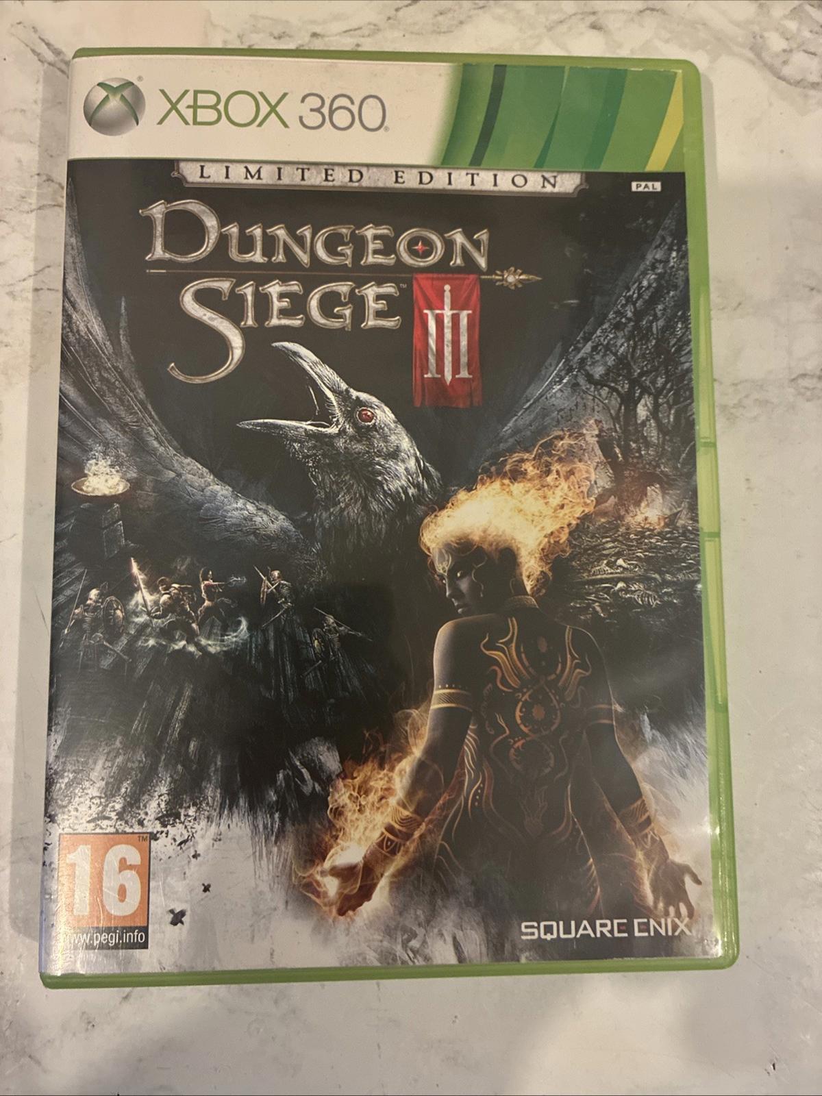 Xbox 360 Dungeon Siege III Microsoft  PAL In Excellent Condition Includes Manual