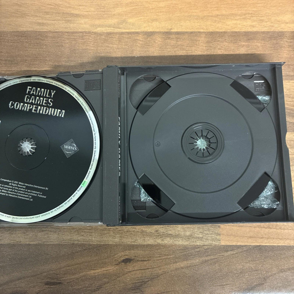 Compendium Family Games 20 Games Sony PlayStation 1, PS1 2001) Complete